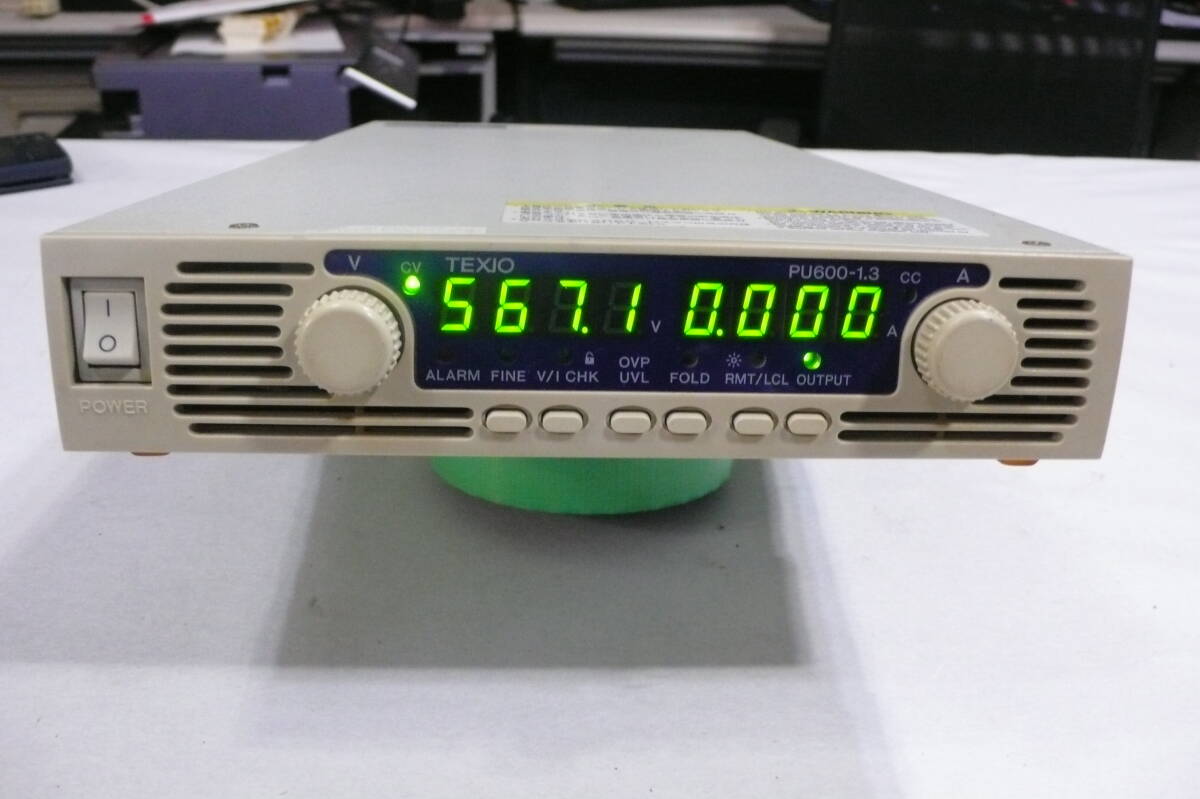高圧電源 テクシオ(TEXIO) PU600-1.3 高圧電源 テクシオ(TEXIO) PU600-1.3