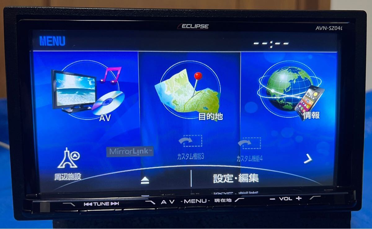 ECLIPSE イクリプス AVN-SZ04i フルセグ Bluetooth 地デジ HDMI ECLIPSE イクリプス AVN-SZ04i フルセグ Bluetooth 地デジ HDMI