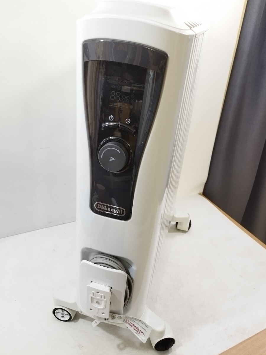 管理1319 Delonge デロンギ オイルヒーター RHJ65L0915 1500W 暖房 暖房器具 キズ/汚れあり 凹みあり 動作確認済み 現状品