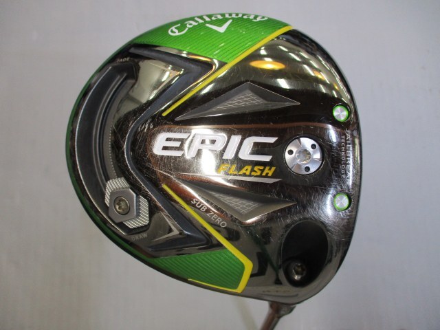 ☆EPIC FLASH SUB ZEROドライバー　エピックフラッシュサブゼロ キャロウェイ エピック フラッシュ サブゼロ ドライバーの試打