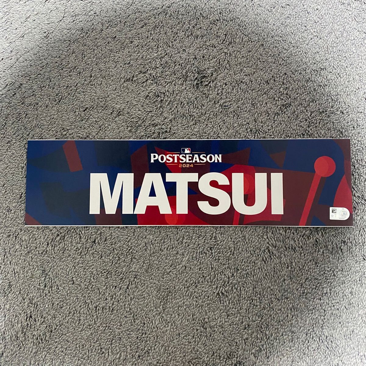 松井裕樹 実使用 ロッカータグ 検索) サイン Tシャツ