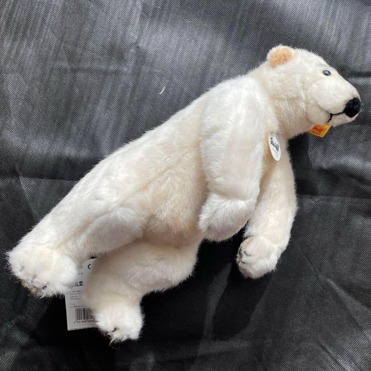 【新品・未使用品】シュタイフ　北極グマのナヌーク　くまのぬいぐるみ