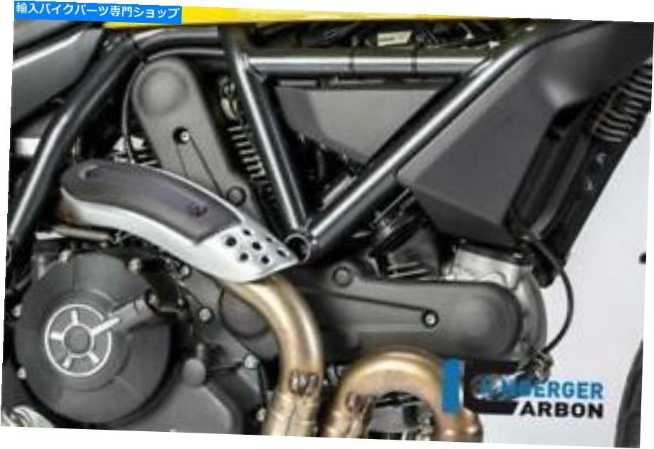 Ilmbergerカーボンファイバーマットカムベルトカバーペアドゥカティスクランブラ62 2017Ilmberger Carbon Fibre Matt Cam Belt Covers Pai