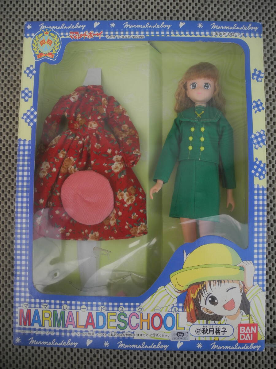 【新品未開封】ママレードボーイ スクール 秋月茗子 リカちゃん 風 着せかえ人形 フィギュア ビンテージ 人形