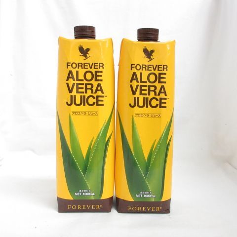 ☆新品2個セット FOREVER フォーエバー アロエベラ ジュース 1000mL 2025年12月7日以降 ( 0710-n1 )