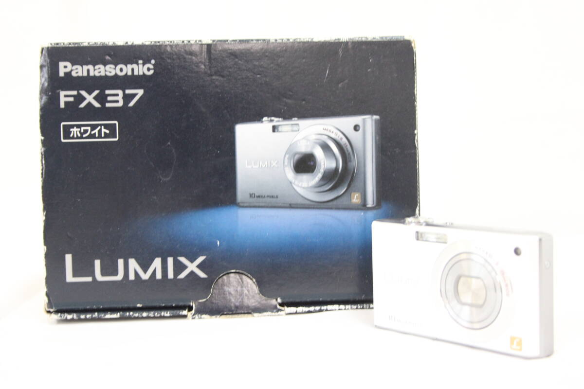 返品保証】 【元箱付き】パナソニック Panasonic LUMIX DMC-FX37 返品保証】 【元箱付き】パナソニック Panasonic LUMIX DMC-FX37