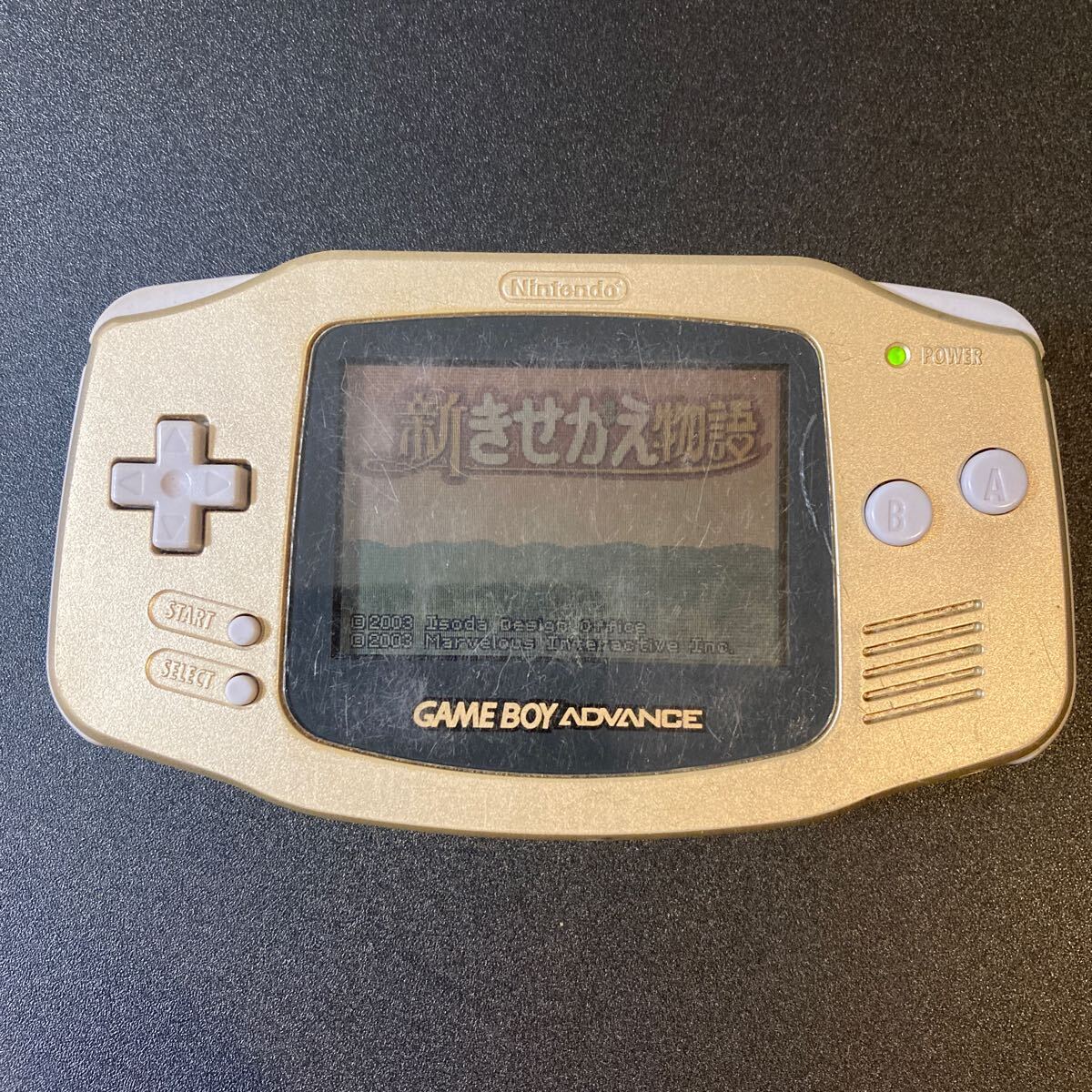 任天堂 ゲームボーイアドバンス AGB-001 新きせかせ物語付き 管理10