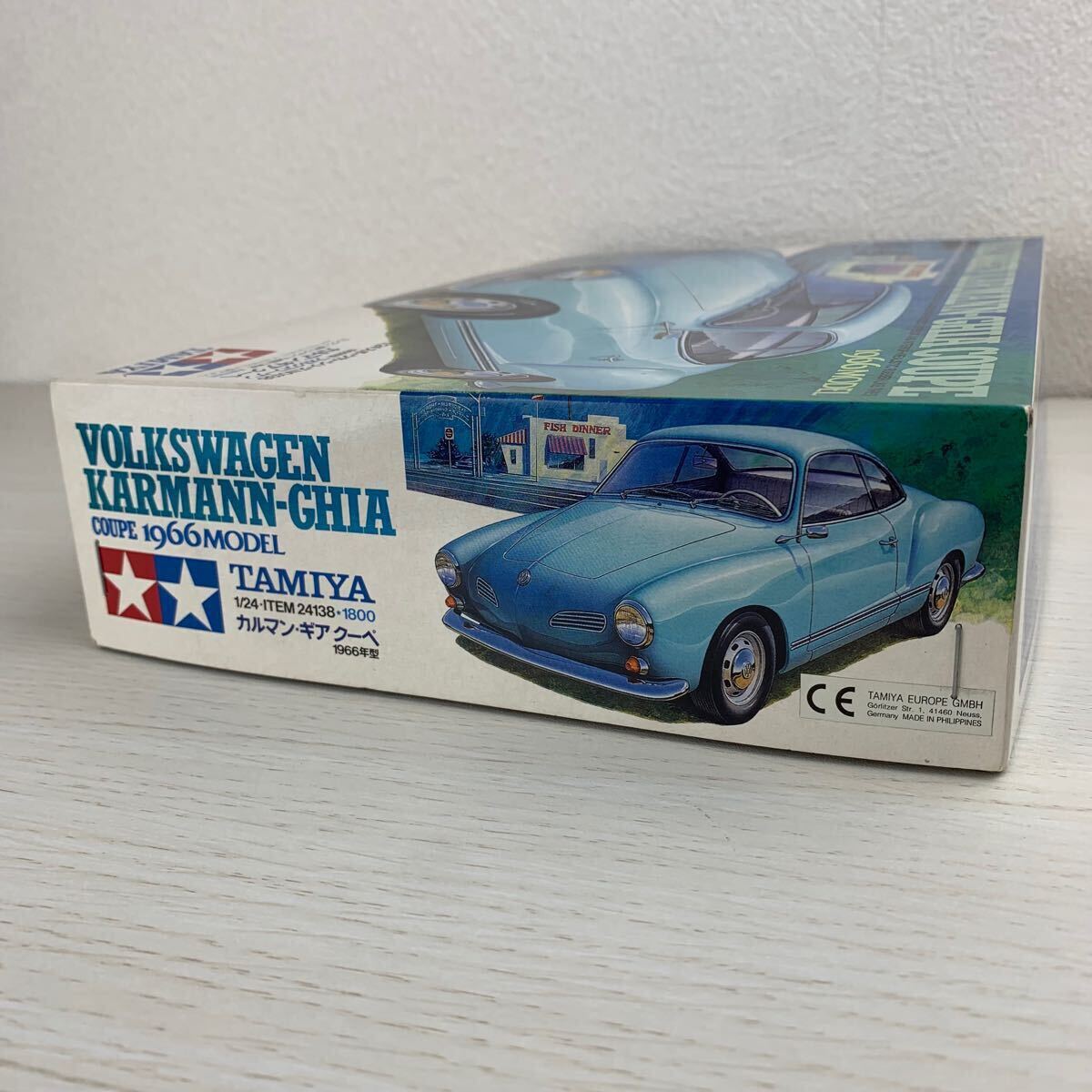 ②未組立 タミヤ 1/24 フォルクスワーゲン カルマン・ギア クーペ フォルクスワーゲン カルマンギア クーペ 1966年型 (プラモデル