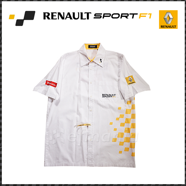 非売品】 ルノー・スポール F1 支給品ピットシャツ M 非売品】 ルノー・スポール F1 支給品ピットシャツ M