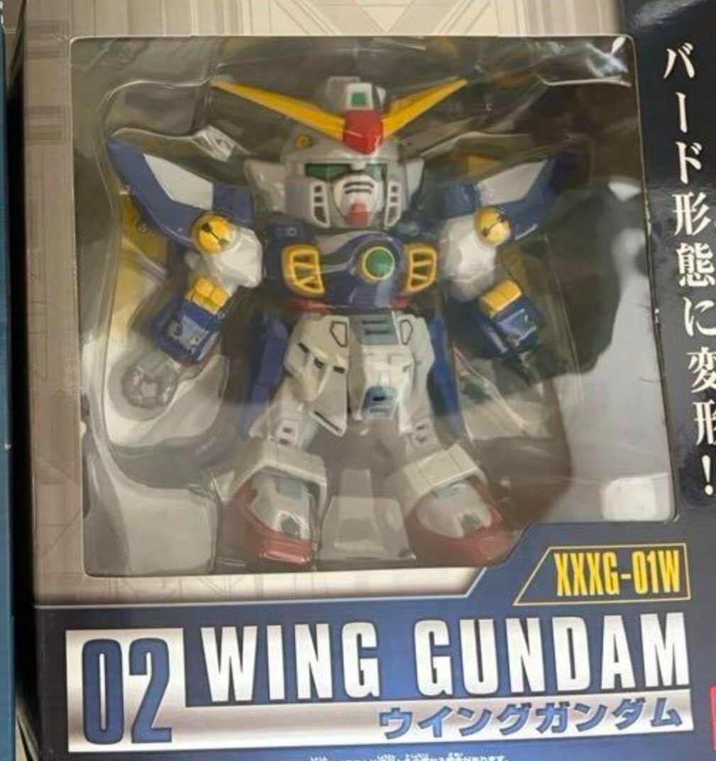 【即決価格】新品■SD ARCHIVE 02. ウイングガンダム ■SDガンダム 大型フィギュア バード形態変形可能 SDアーカイブ 希少品