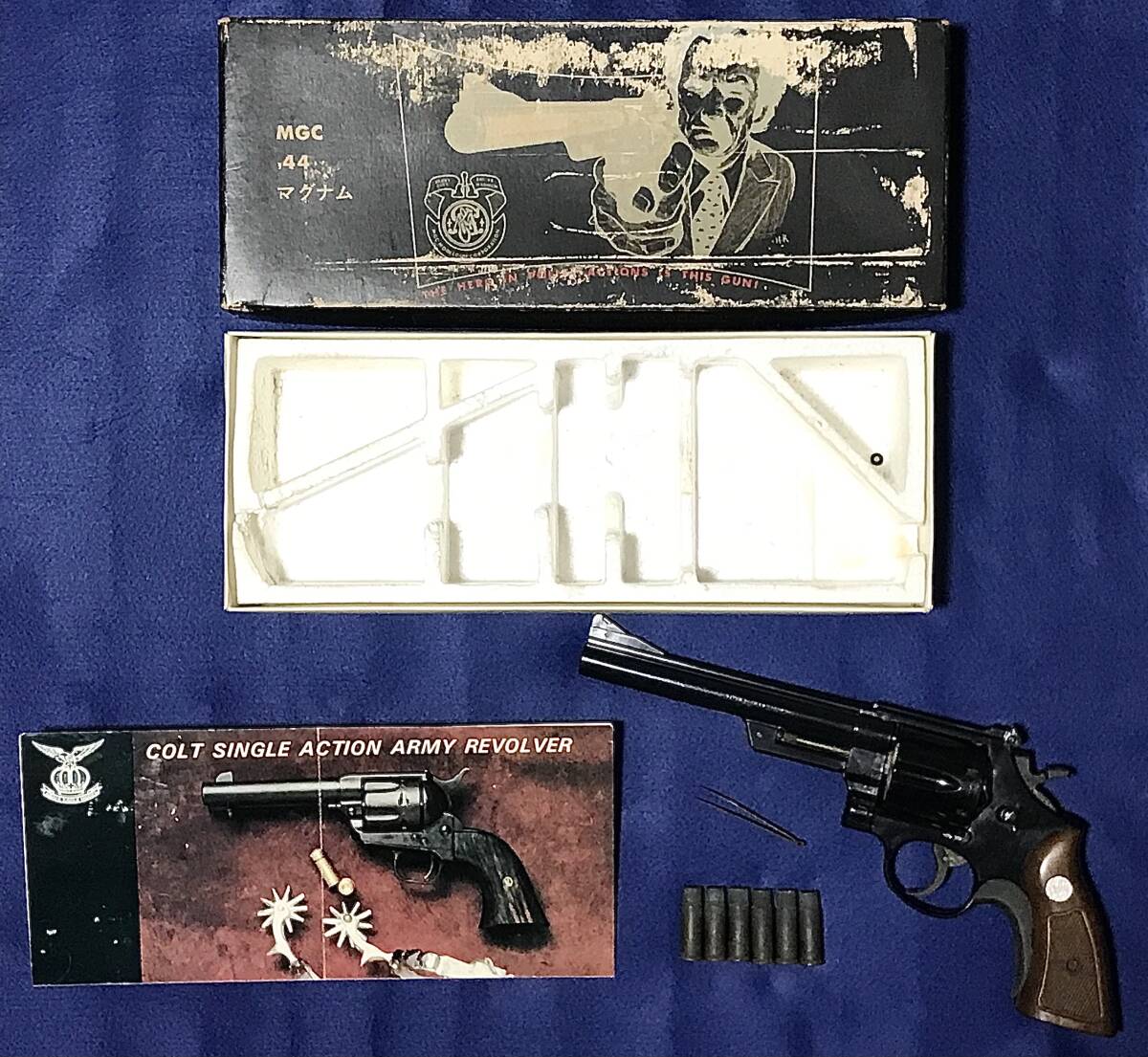 MGC ダブルアクション リボルバー44マグナム 【ジャンク品】 MGC ダブルアクションリボルバー44マグナム【ジャンク品】