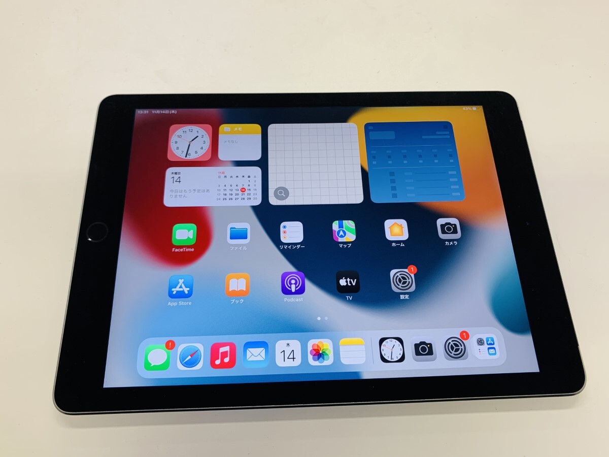 ★送料無料★良品★SoftBank★A1567 iPad Air 2 Wi-Fi + Cellular 16GB★グレイ★0089270000112★SYS★11/14