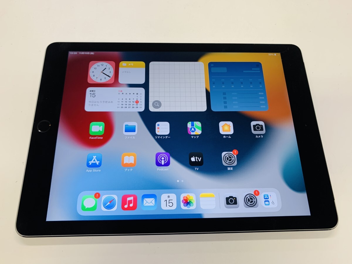 ★送料無料★良品★SoftBank★A1567 iPad Air 2 Wi-Fi + Cellular 16GB★グレイ★0089270000085★SYS★11/15