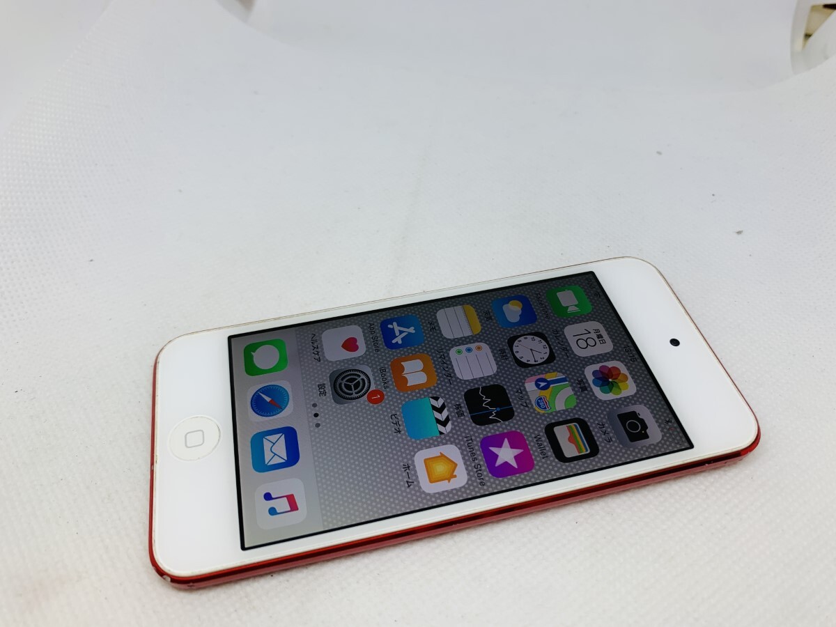 ★送料無料★ジャンク★WiFi★iPod touch (第 6 世代) A1574 32GB★レッド★0126002655★SYS★11/18