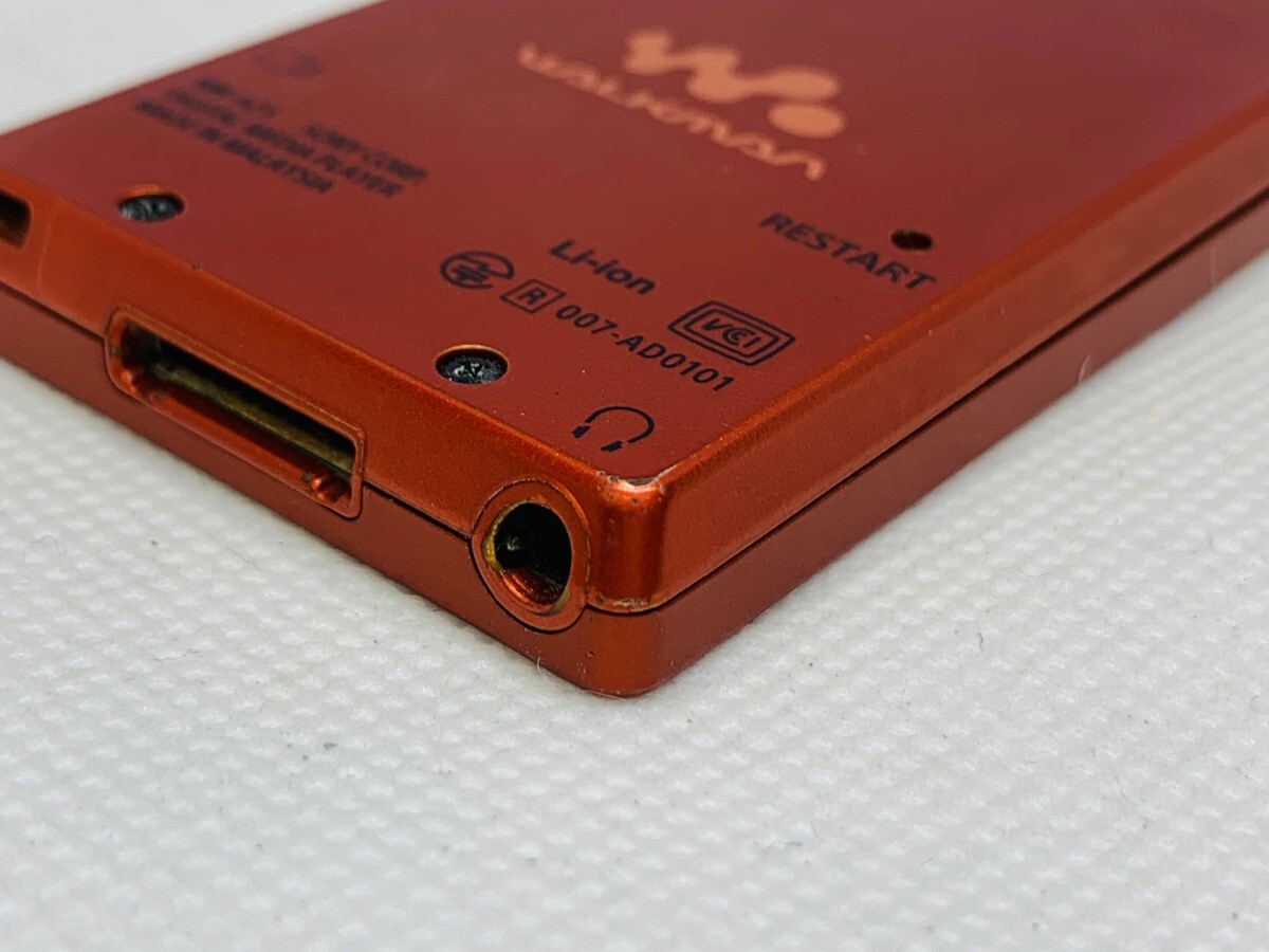 SONY ウォークマン(WALKMAN)-DD 赤 ジャンク品 Yahoo!オークション - 送料無料 ジャンク SONY WALKMAN
