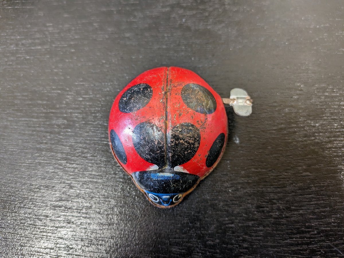 ★☆(鹿児島発送) 【ジャンク品】 ブリキ おもちゃ 乗り物 4個(gè)セット てんとう蟲 外車/車/MTB21E こう空バス/バス/JAL 白バイ/バイク☆★