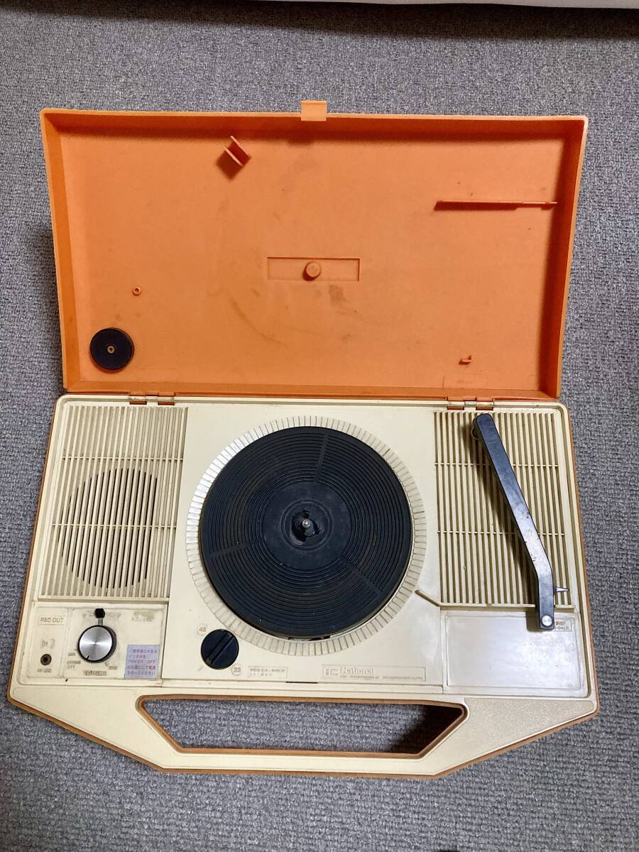 昭和レトロ National SF-338 レコードプレーヤー｜Yahoo!フリマ