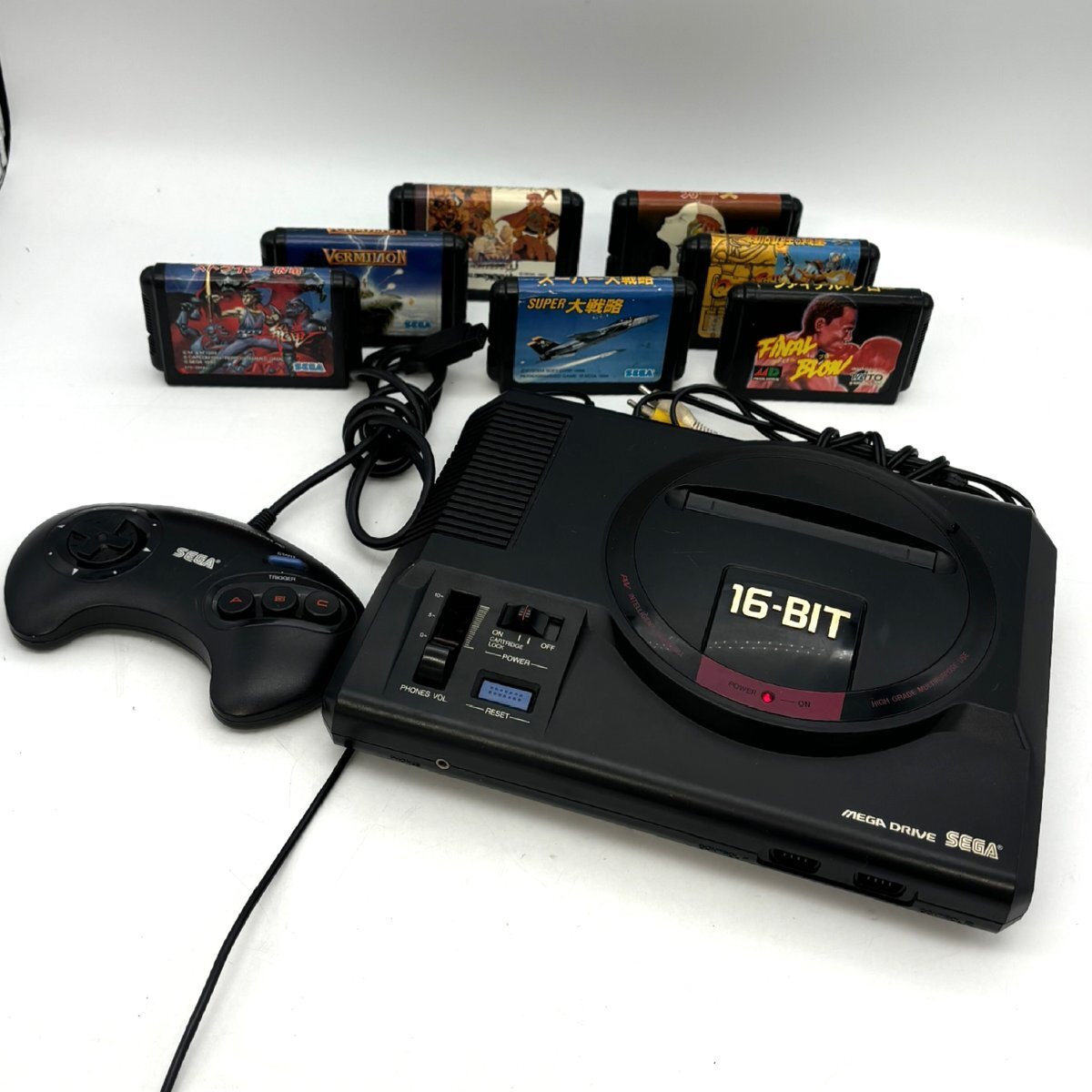 SEGA セガ MEGADORIVE メガドライブ HAA-2510 コントローラー SEGA セガ MEGADORIVE メガドライブ HAA-2510 コントローラー