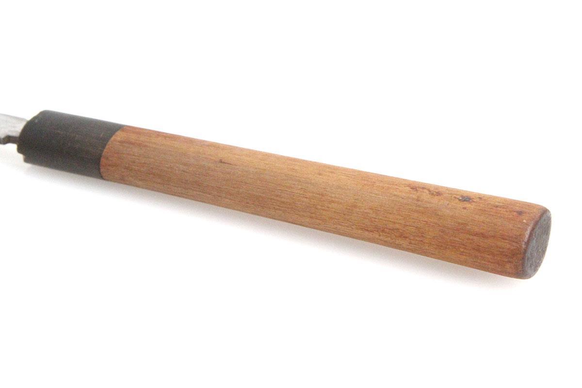 并品｜正花 蛸引包丁 本焼 尺一 樸柄 白鞘付 CA01-A10387-2L3B