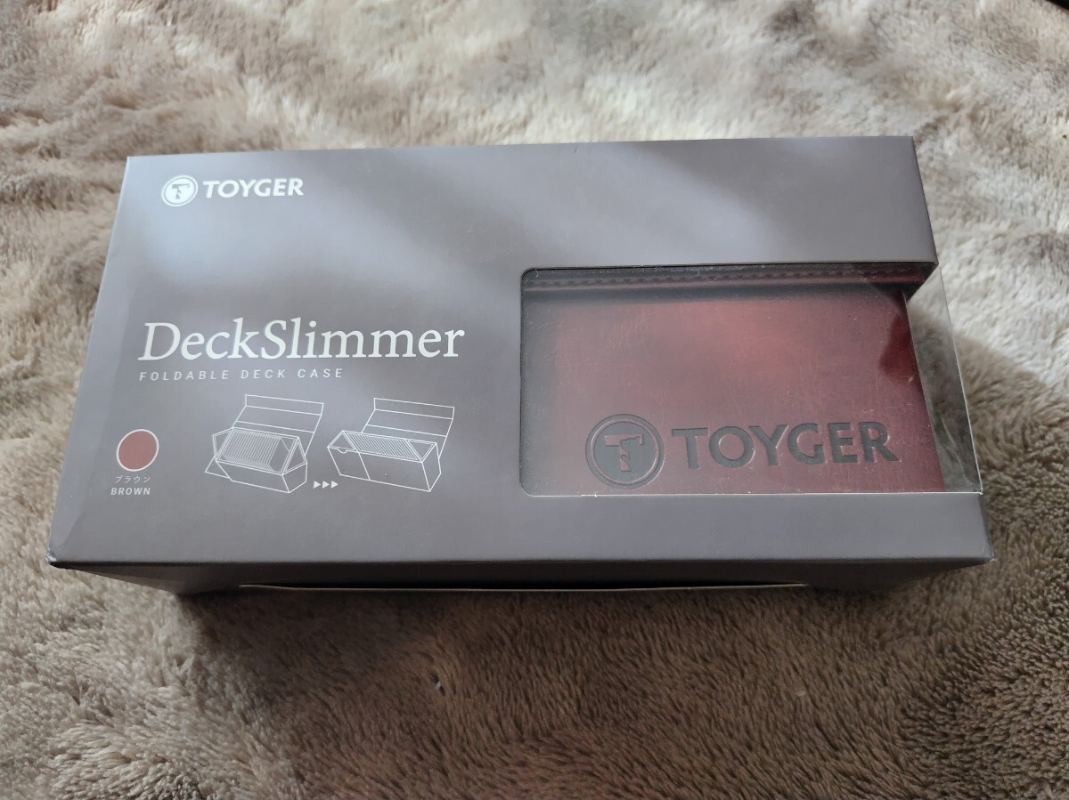 TOYGER トイガー DeckSlimmer デッキスリマー ブラウン デッキケース 検索 QCLP 検索 結束と絆の超魔導剣士 女剣士カナン