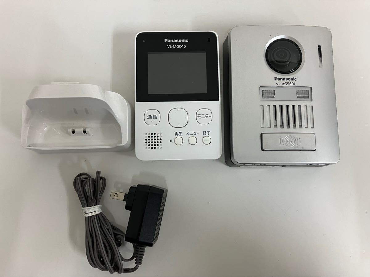 ジャンク品」パナソニックインターホンVL-VG560L VL-MGD10