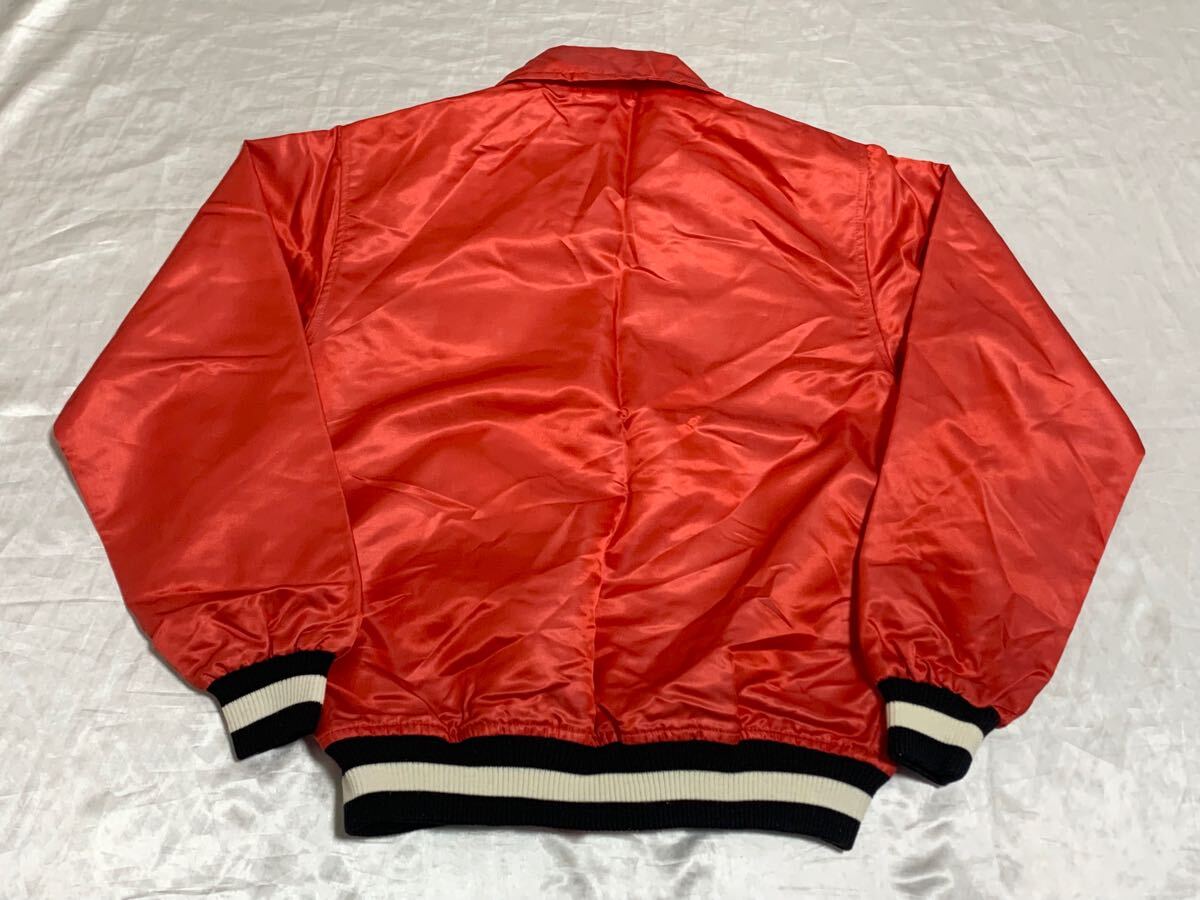 ミズノ ワールドウィン 90s80sビンテージスタジャン L レッド ミズノ ワールドウィン 90s80sビンテージスタジャン L レッド