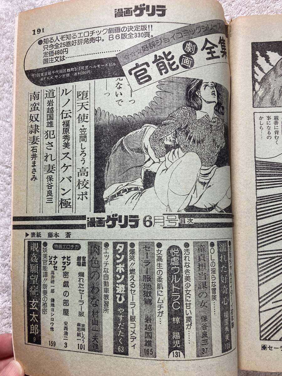 【激レア・良品】福原秀美 コミックペット シリーズ2(昭和52年10月1日発行) Yahoo!オークション - 劇画ゲリラ 昭和52年6月号 サン出版 福原