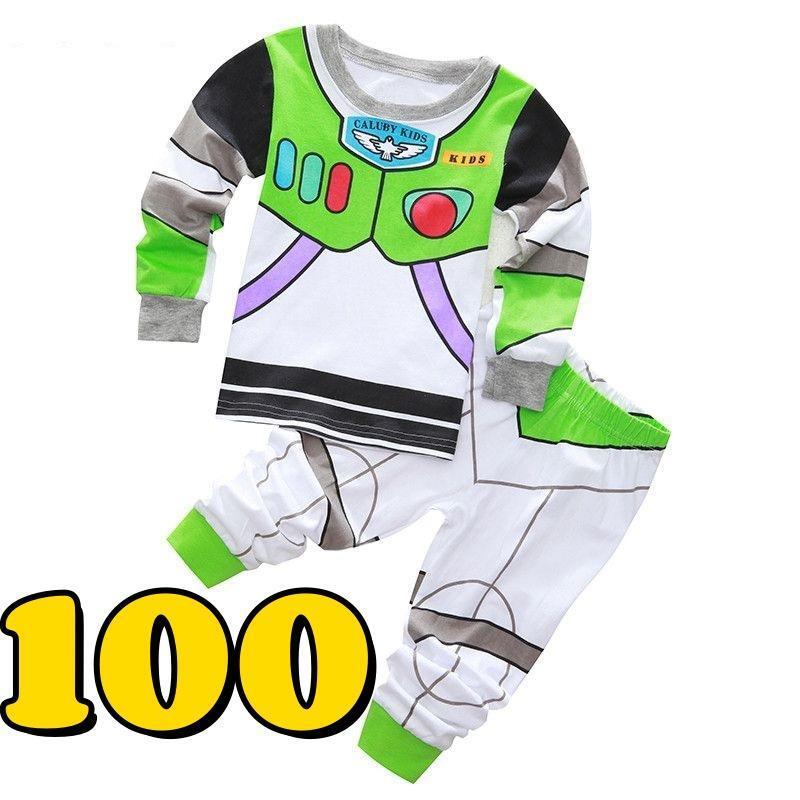 新品トイストーリーバズ ライトイヤーパジャマ キッズ ボーイズ 可愛い100
