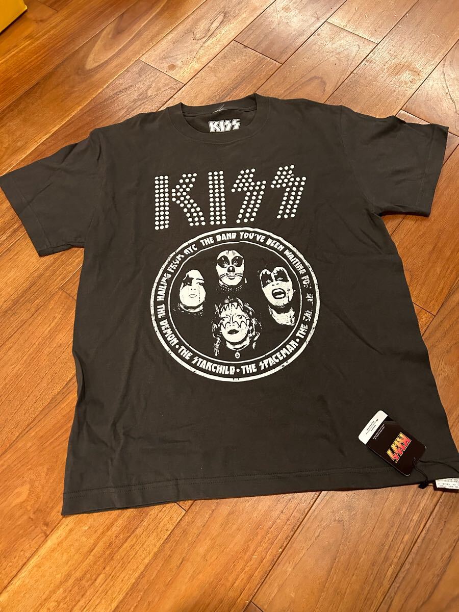 新品 送料無料 KISS キッス キス Tシャツ Mサイズ バンドTシャツ ビンテージ ロックTシャツ