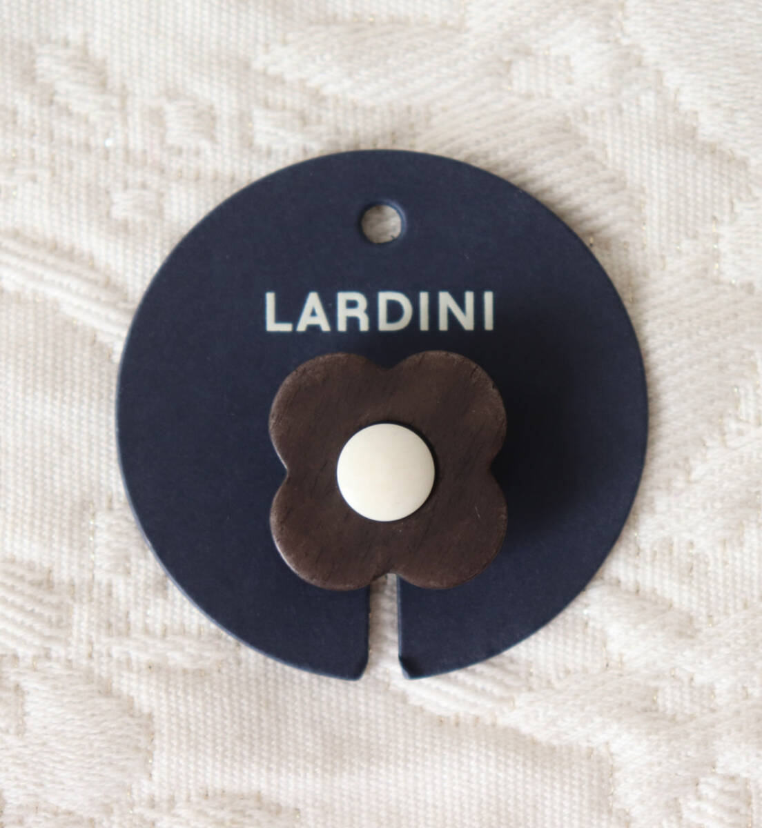 新品【LARDINI ラルディーニ】木製 純正ブートニエール 新品【LARDINI ラルディーニ】木製 純正ブートニエール