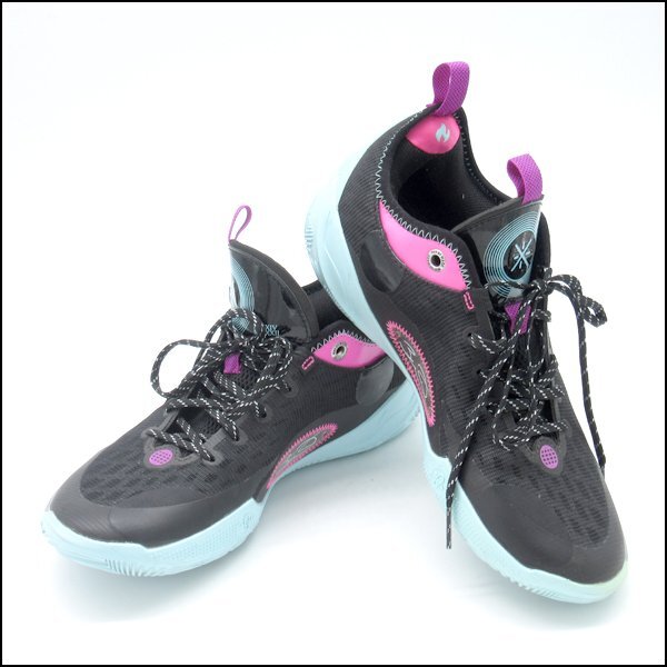 印象のデザイン TS WADE 箱付き ブラック 26.0cm ABPS037-4 バスケットシューズ メンズ 26.0cm