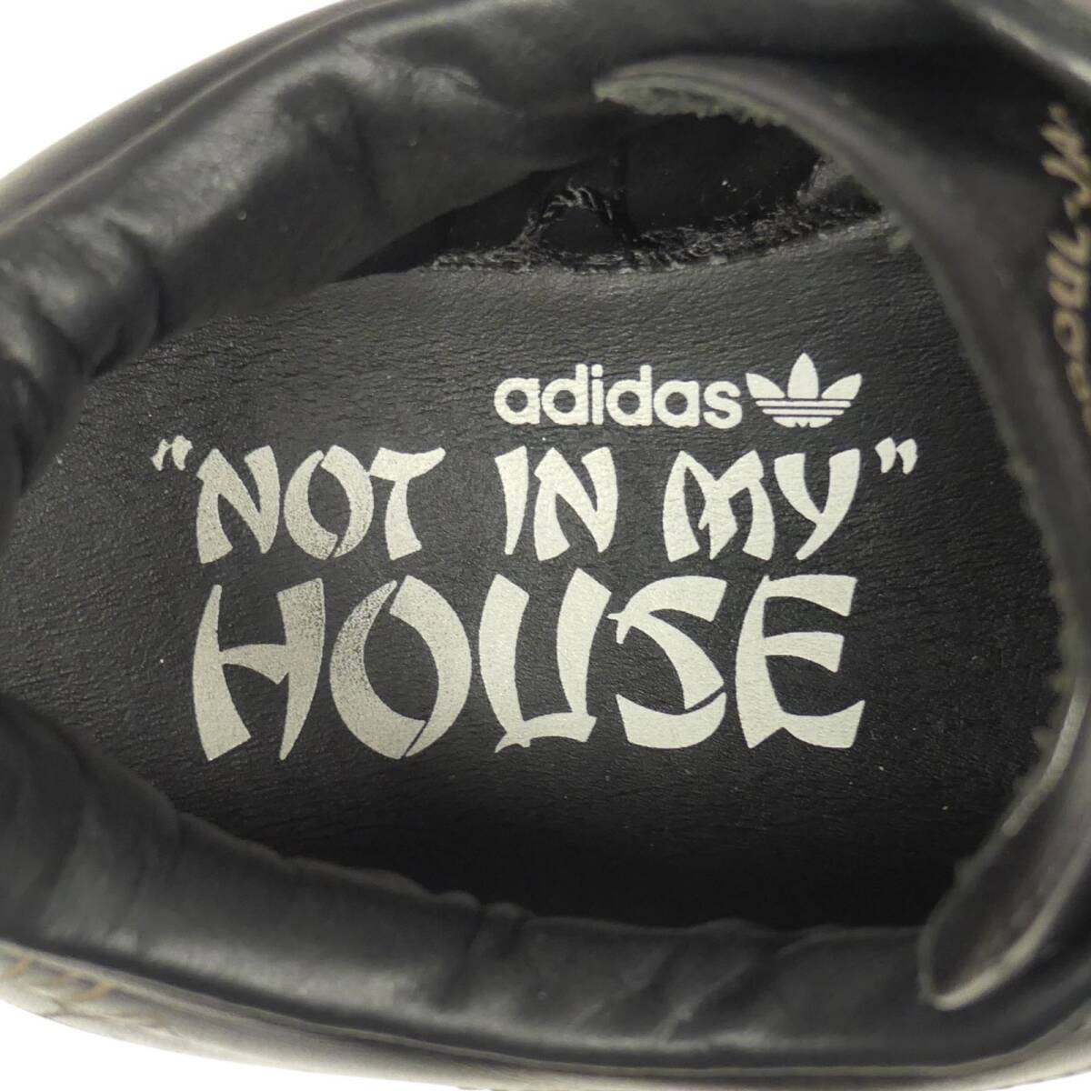  быстрое решение *adidas*26.5cm кожа low cut спортивные туфли Adidas мужской 8.5 чёрный ....ka Lee m Ad bru Java - сотрудничество 