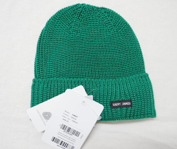 SAINT JAMES セントジェームス　新品未使用　 GREEN　　フランス製　④