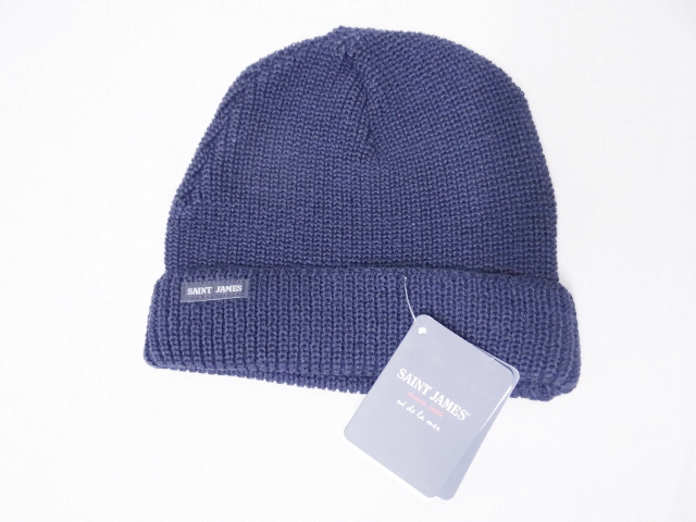 SAINT JAMES セントジェームス　新品未使用　MARINE ネイビー　フランス製　①