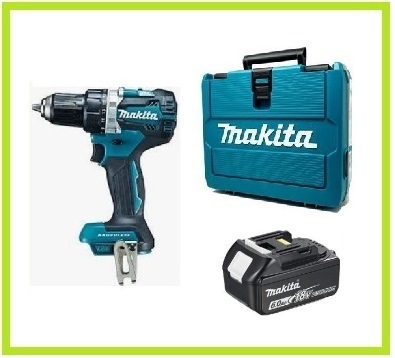限定】マキタ 18V 充電式ドライバドリル DF484DZ(青)+バッテリ 限定】マキタ 18V 充電式ドライバドリル DF484DZ(青)+バッテリ