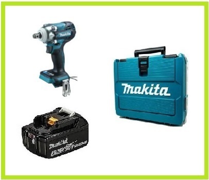 【限定】マキタ 18V 充電式インパクトレンチ TW300DZ+バッテリ(BL1830B)+ケース(140R78-0)【充電器別売】
