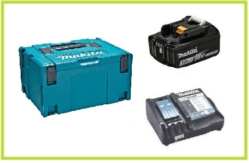マキタ マックパック (タイプ3) A-60523+充電器(DC18RF)[USB端子付]+バッテリ(BL1830B)[3.0Ah]【日本国内・マキタ純正品・新品】