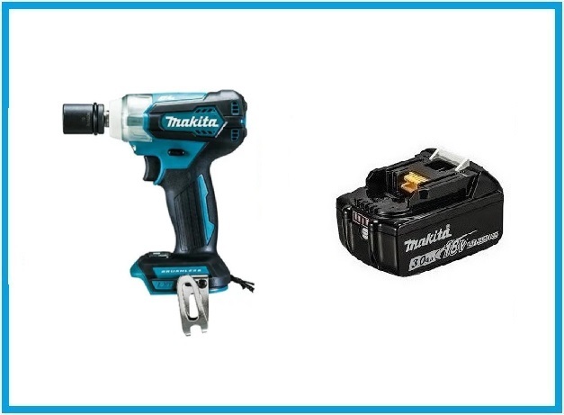 マキタ 18V 軽量充電式インパクトレンチ TW181DZ+バッテリ(BL1830B) [充電器・ケース・ソケット別売]【マキタ純正品・新品/未使用】