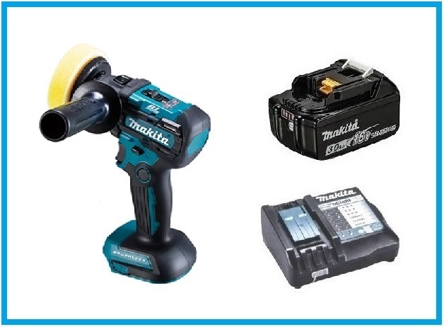 マキタ 18V 充電式サンダポリッシャ PV300DZ+充電器(DC18RF)[USB端子付]+バッテリ(BL1830B)[3.0Ah]【日本国内・純正品・新品】