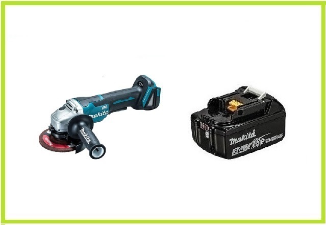 マキタ 18V 充電式ディスクグラインダ GA508DZ+バッテリ(BL1830B) [充電器・ケース別売]【日本国内・マキタ純正品・新品/未使用】