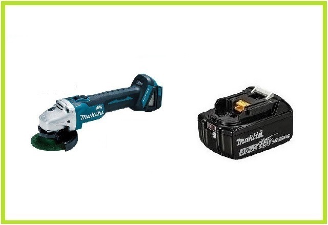 マキタ 18V 充電式ディスクグラインダ GA404DZN+バッテリ(BL1830B) [充電器・ケース別売]【日本国内・マキタ純正品・新品/未使用】