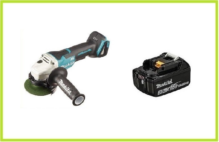 マキタ 18V 充電式ディスクグラインダ GA408DZ+バッテリ(BL1830B) [充電器・ケース別売]【日本国内・マキタ純正品・新品/未使用】