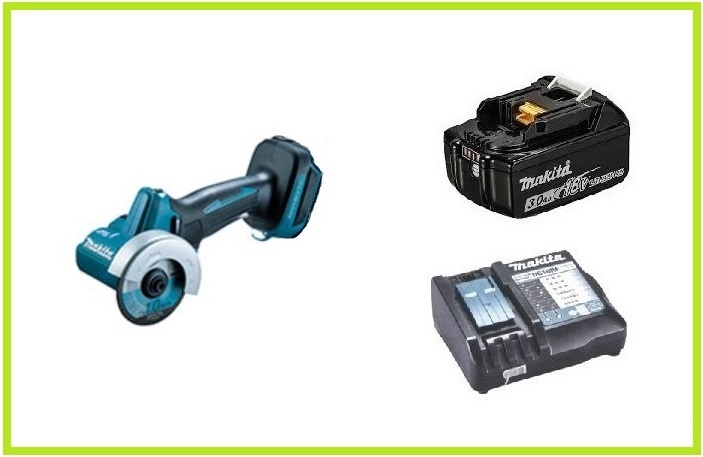 マキタ 18V 充電式コンパクトカッタ MC300DZ+充電器(DC18RF)+バッテリ(BL1830B)[3.0Ah]【日本国内・マキタ純正品・新品/未使用】