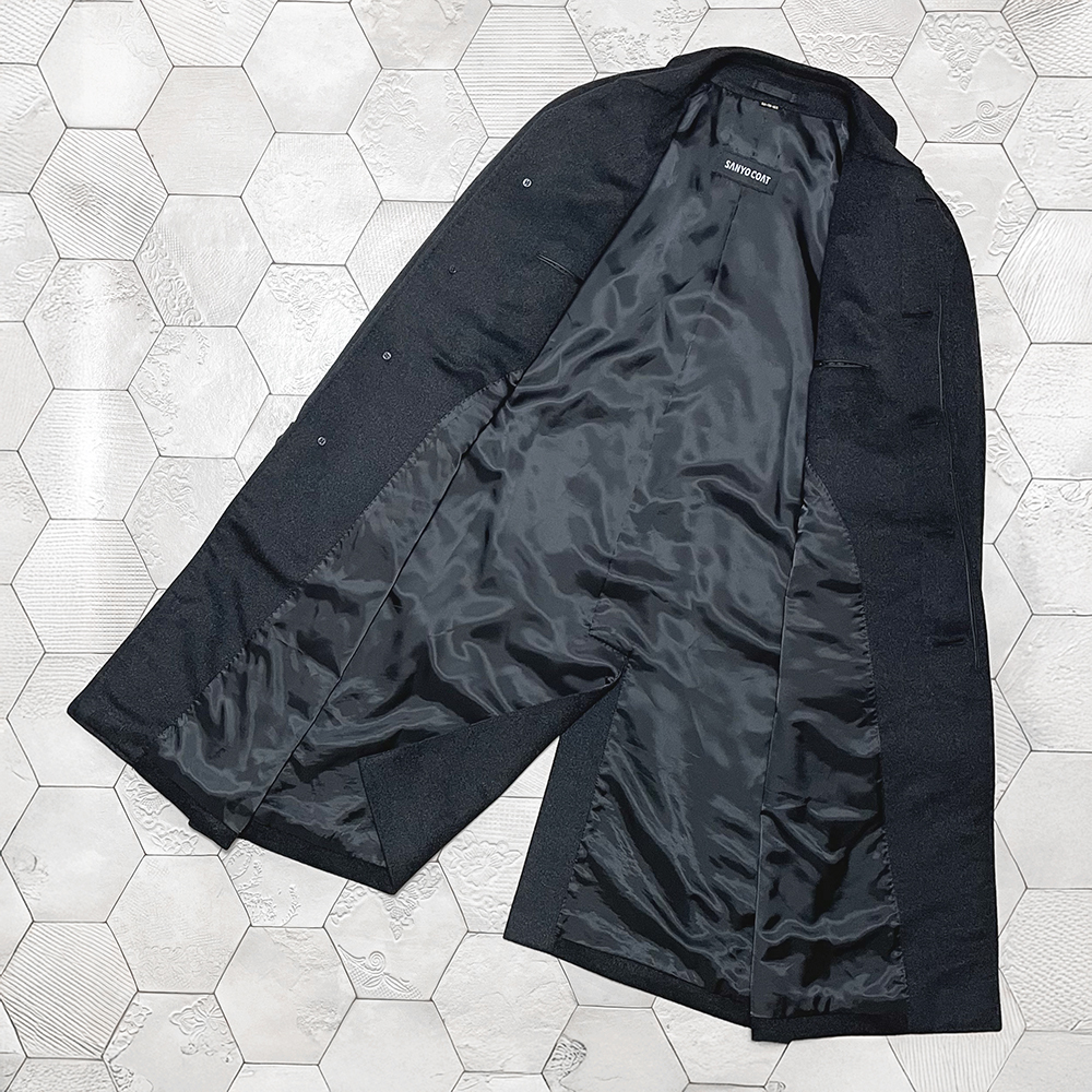 定価10万円 サンヨーコート【SANYO COAT】総カシミヤ100 定価10万円 サンヨーコート【SANYO COAT】総カシミヤ100