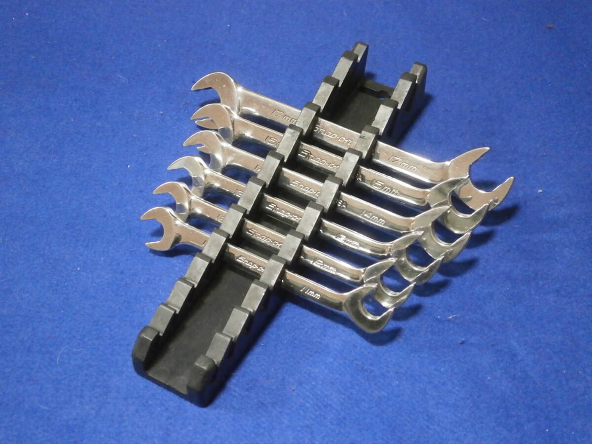 Snap-on スナップオン ギザ付きアングル スパナ 6本セット 11mm Snap-on スナップオン ギザ付きアングル スパナ 6本セット 11mm
