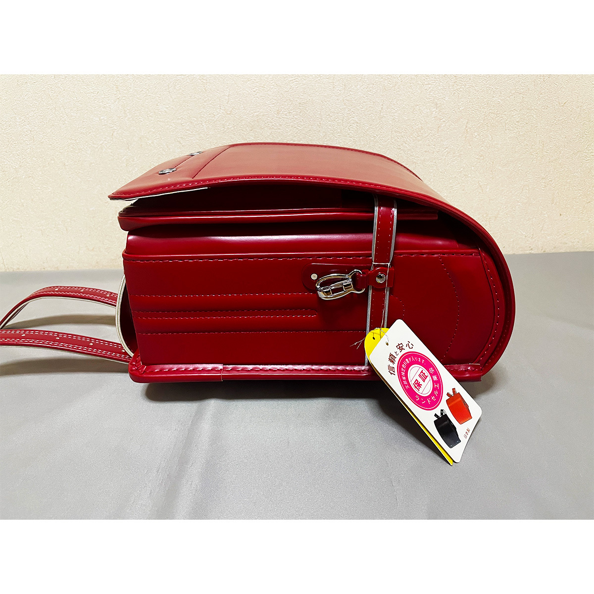 新品 【訳アリ】 日本製 ランドセル 昭和レトロ 赤 クラリーノ 新品 【訳アリ】 日本製 ランドセル 昭和レトロ 赤 クラリーノ