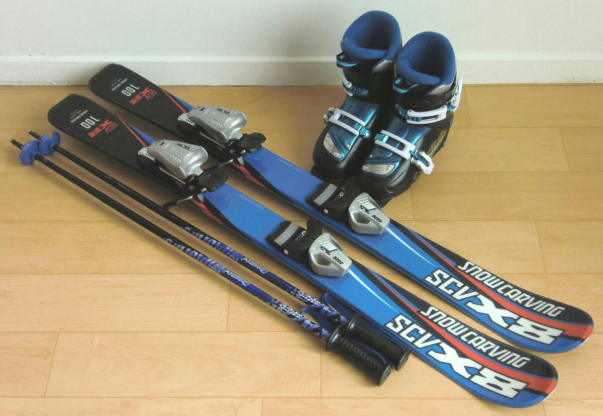 春夏新作モデル □□送料無料□即決□SNOWCARVING+Hart□子供用カービング 板、ブーツセット