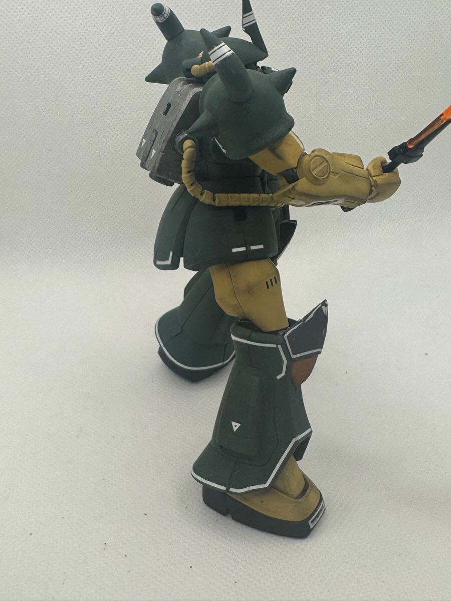 HGUC グフ リアルタイプカラー プレミアムバンダイ 限定品 塗装 HGUC グフ リアルタイプカラー プレミアムバンダイ 限定品 塗装