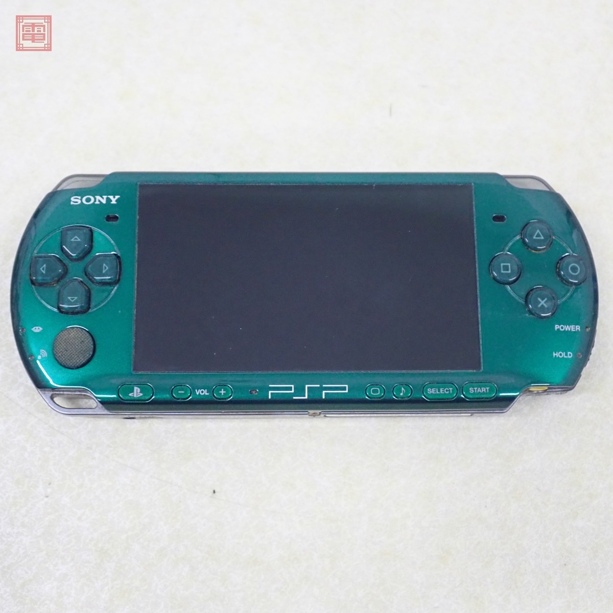 【ジャンク品】PSP 3000 スピリテッド グリーン 本体 ジャンク品PSP3000 スピリテッドグリーン