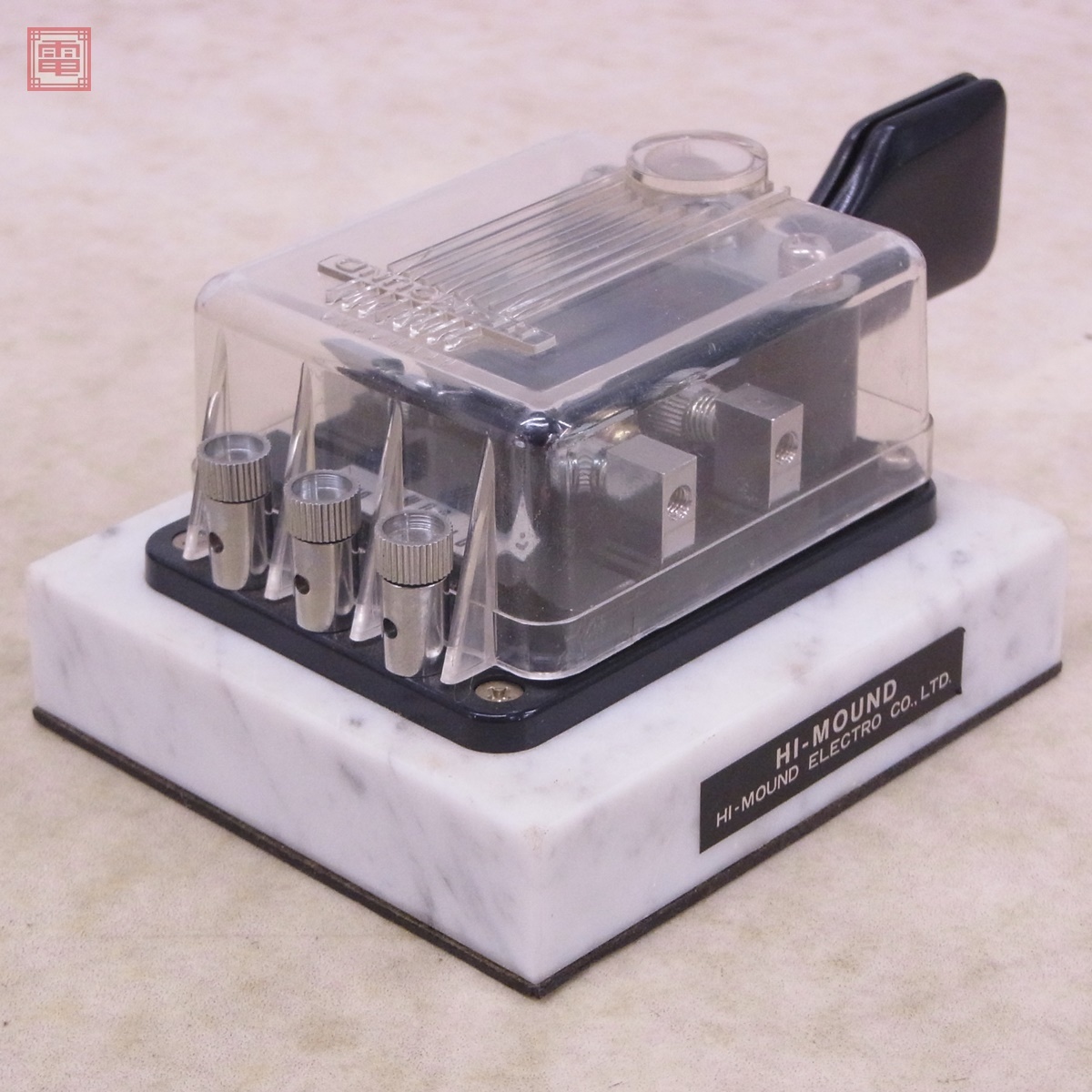 美品 ハイモンド Hi-MOUND MK-705 マニュピレーター パドル 電鍵 美品 ハイモンド Hi-MOUND MK-705 マニュピレーター パドル 電鍵